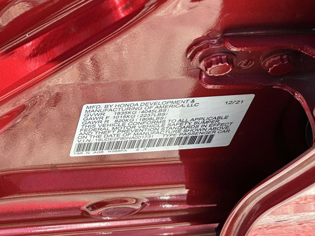 2022 Acura ILX w/Premium/A-SPEC Package