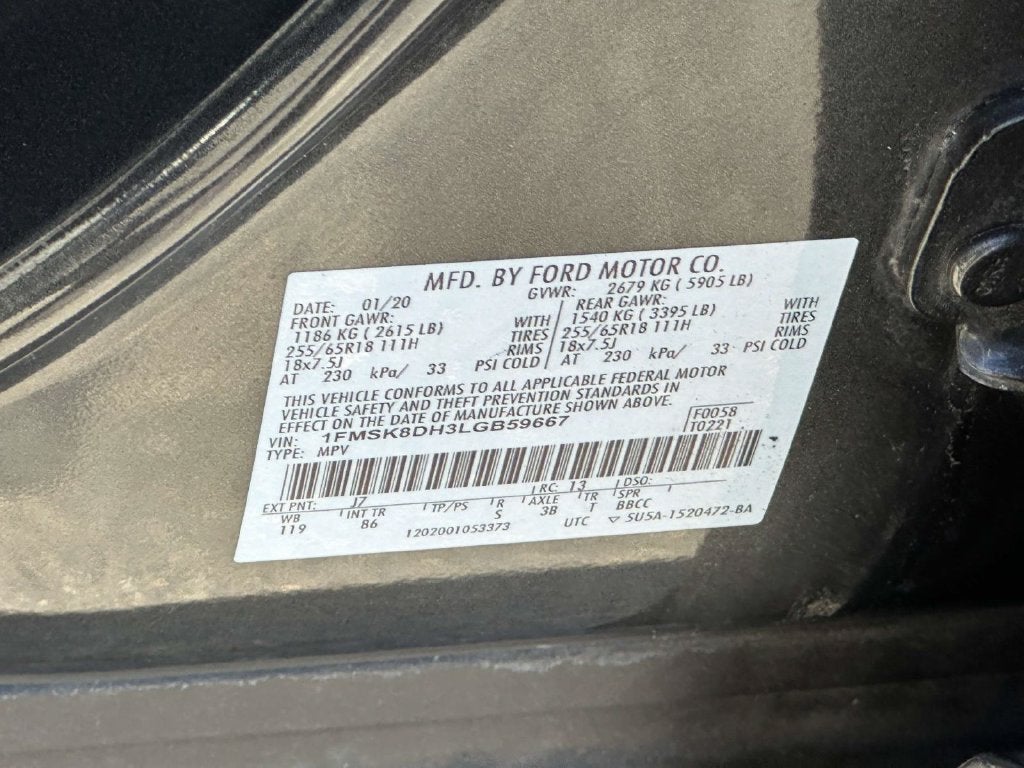2020 Ford Explorer XLT
