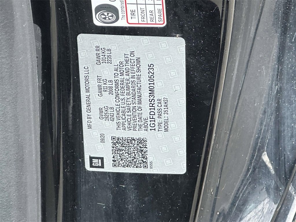 2021 Chevrolet Camaro 2LT