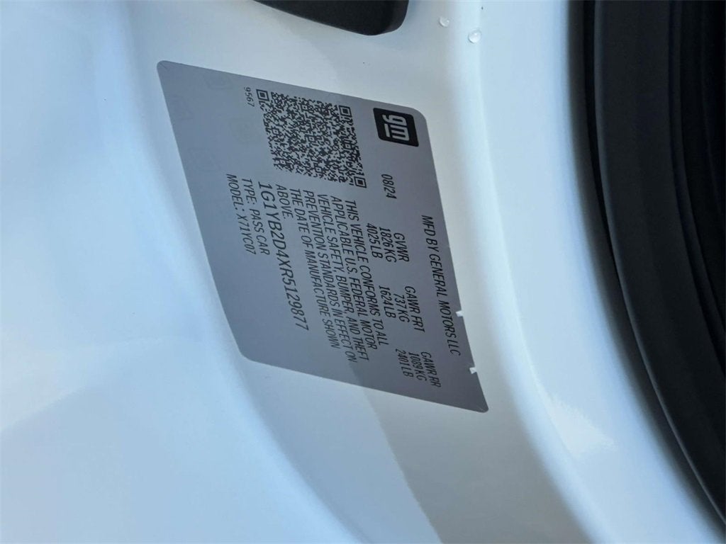 2024 Chevrolet Corvette Stingray 2LT