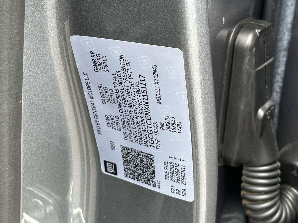 2022 Chevrolet Colorado LT