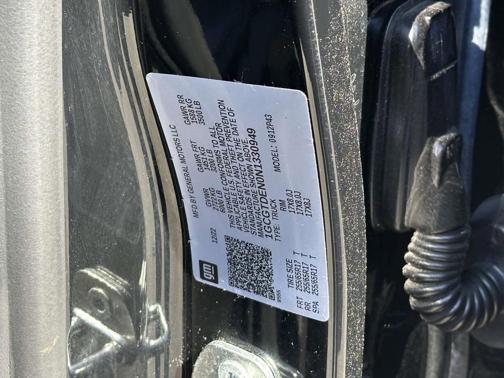 2022 Chevrolet Colorado Z71