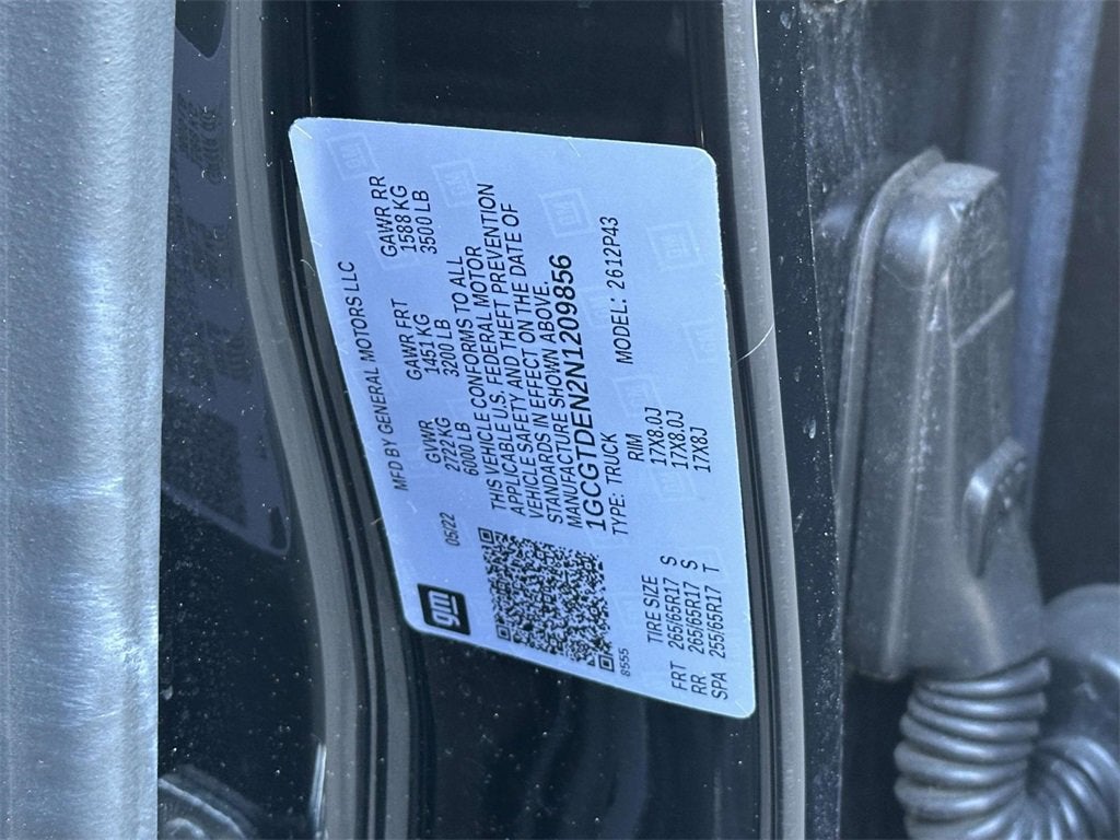 2022 Chevrolet Colorado Z71