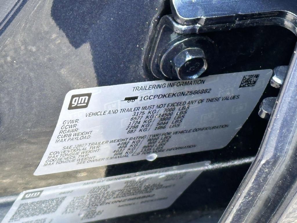 2022 Chevrolet Silverado 1500 LT (2FL)