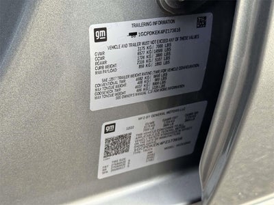 2023 Chevrolet Silverado 1500 LT (2FL)