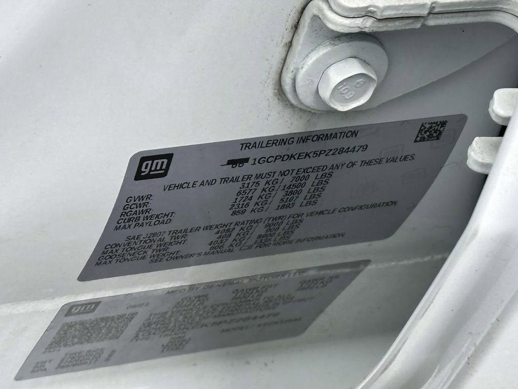 2023 Chevrolet Silverado 1500 LT (2FL)