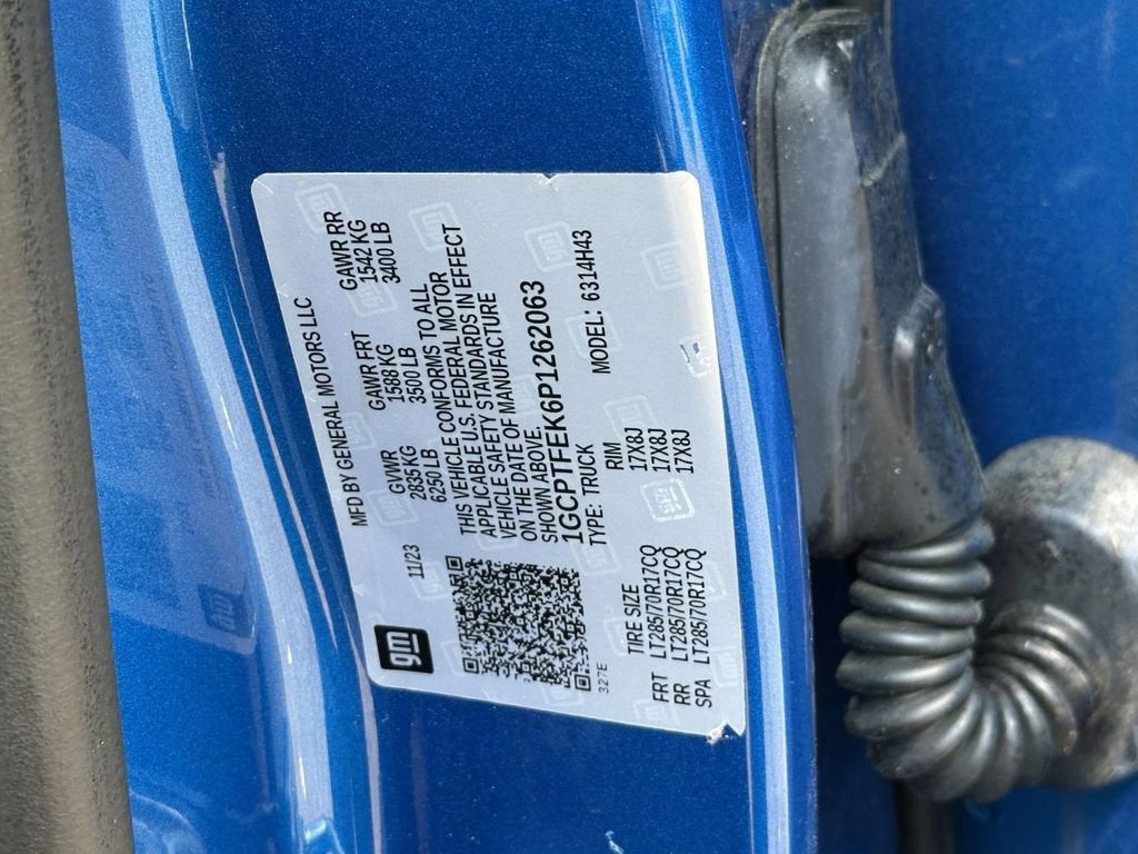 2023 Chevrolet Colorado 4WD ZR2