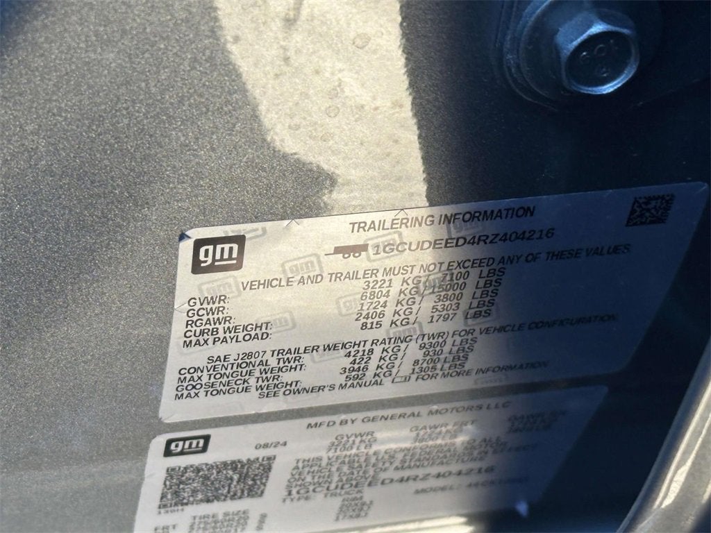 2024 Chevrolet Silverado 1500 RST