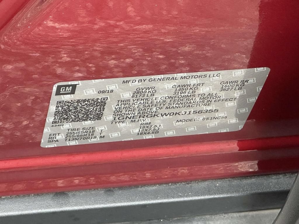 2019 Chevrolet Traverse LT Cloth