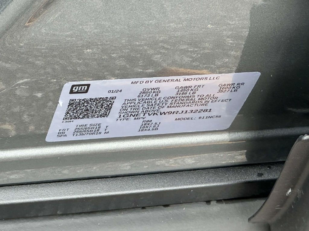 2024 Chevrolet Traverse Limited LT Cloth