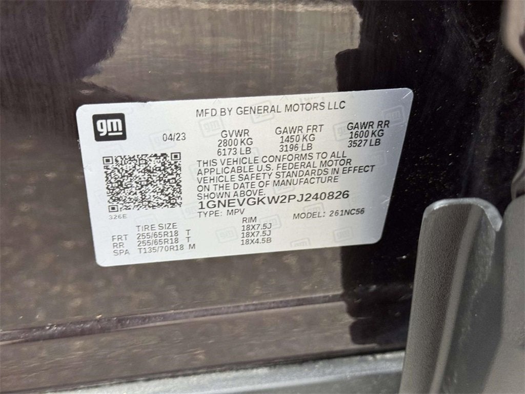 2023 Chevrolet Traverse LT Cloth