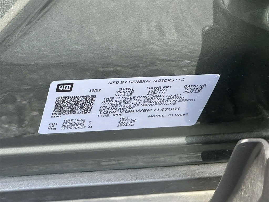 2023 Chevrolet Traverse LT Cloth