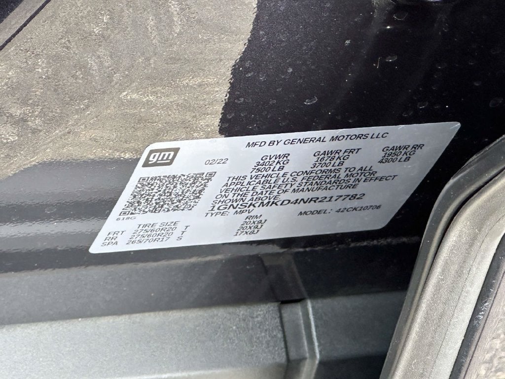 2022 Chevrolet Tahoe LS