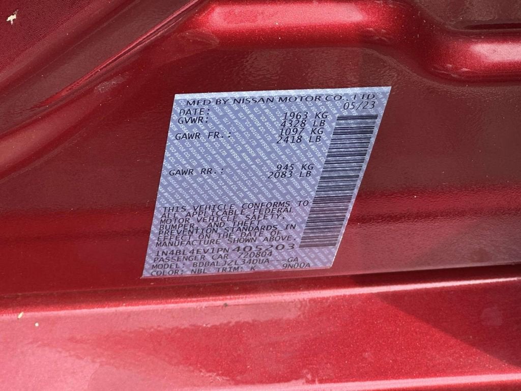 2023 Nissan Altima 2.5 SL
