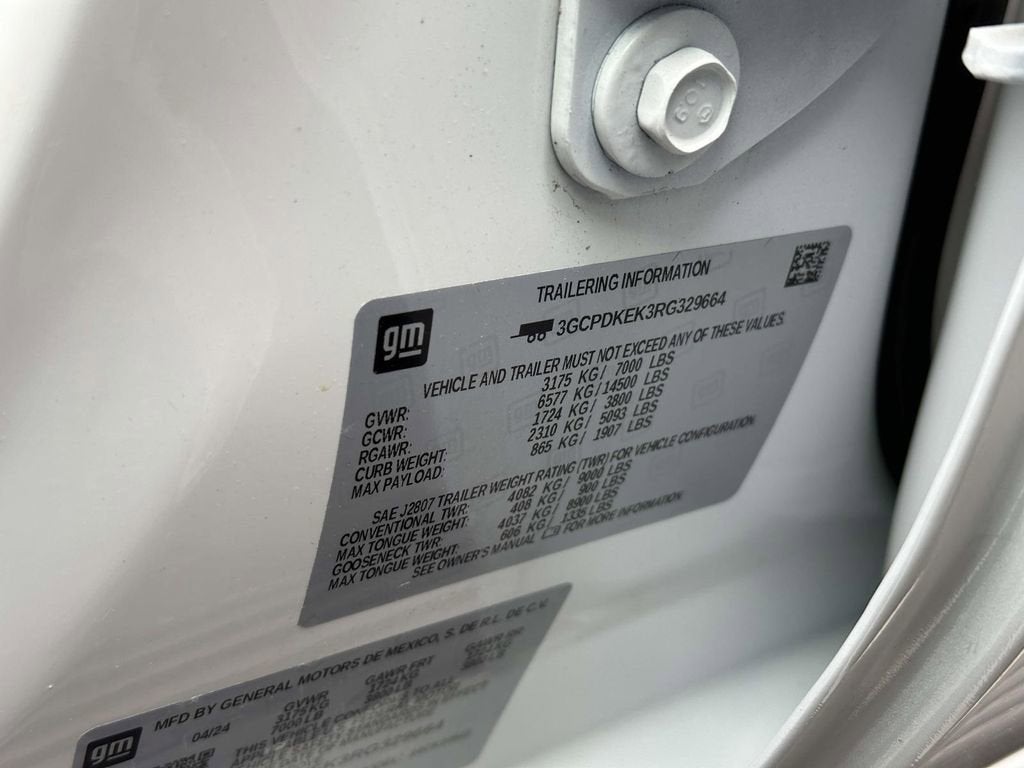 2024 Chevrolet Silverado 1500 LT (2FL)