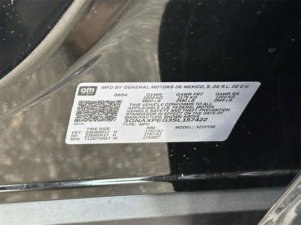 2025 Chevrolet Equinox LT