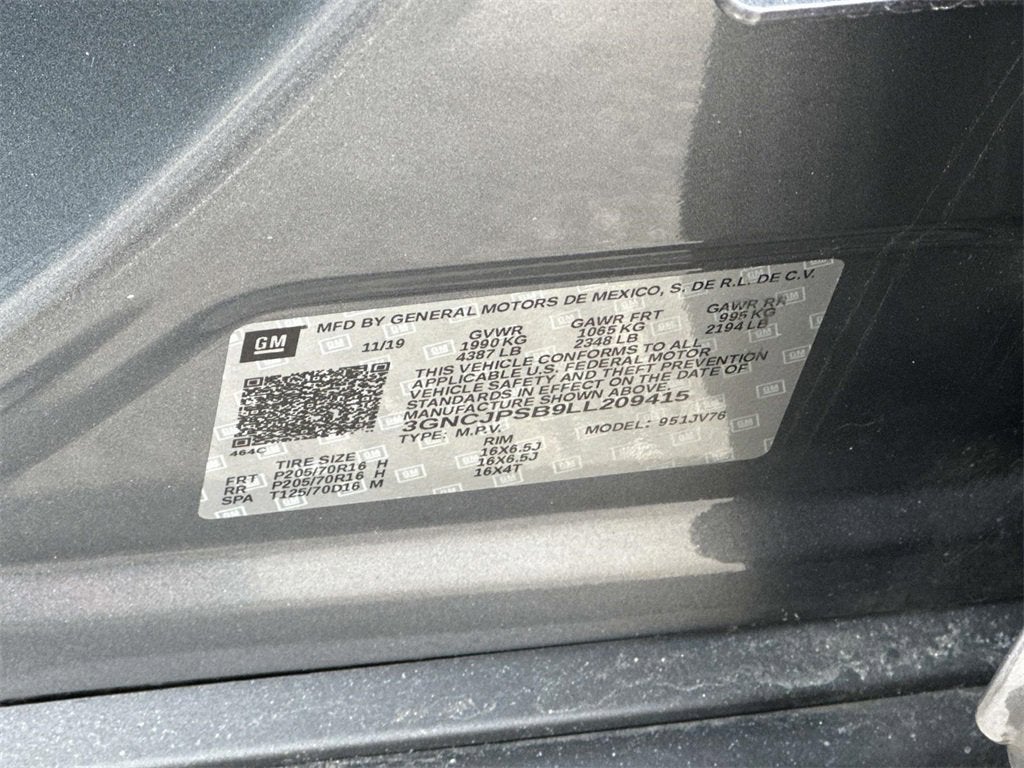 2020 Chevrolet Trax LT