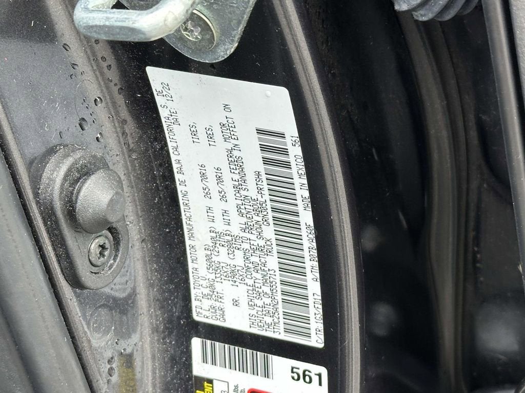 2023 Toyota Tacoma 4WD SR