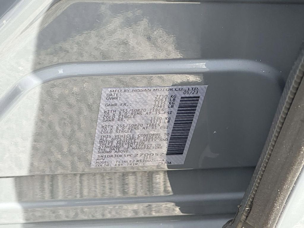 2023 Nissan Pathfinder Platinum