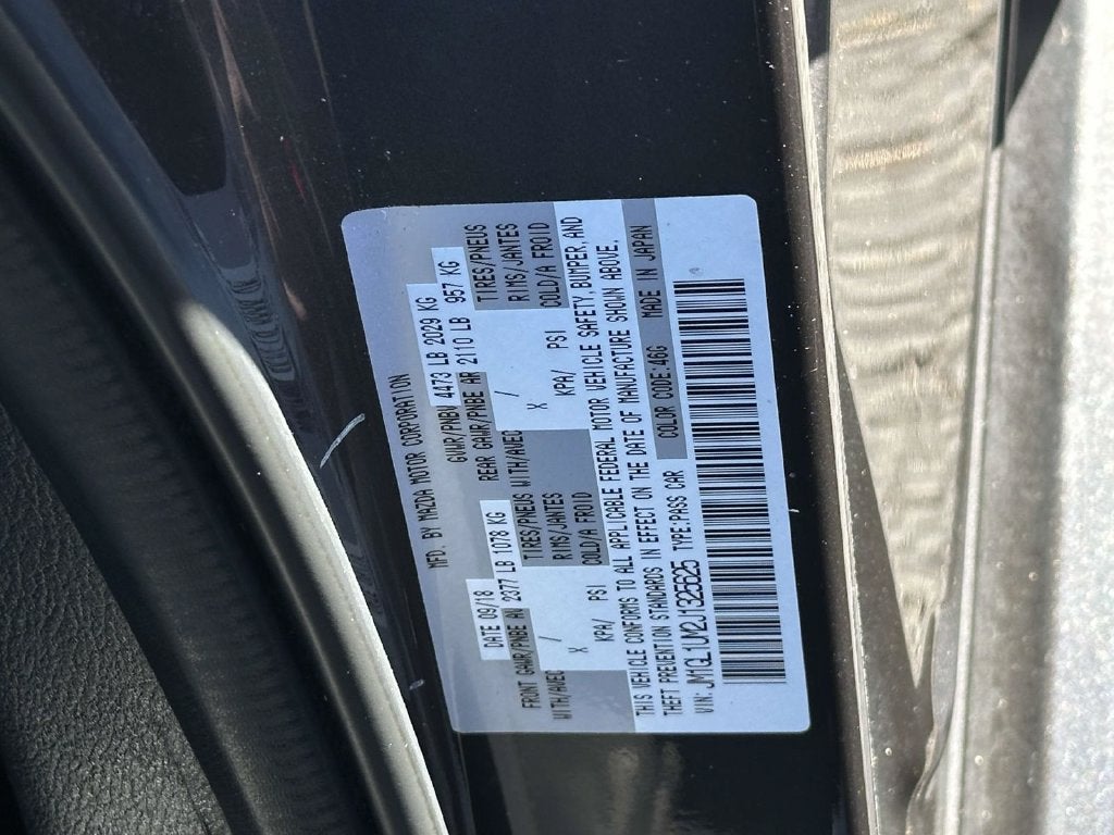 2018 Mazda Mazda6 Sport