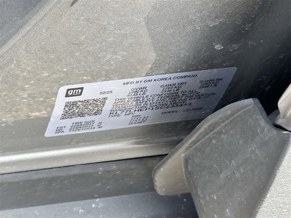 2025 Chevrolet Trax LT