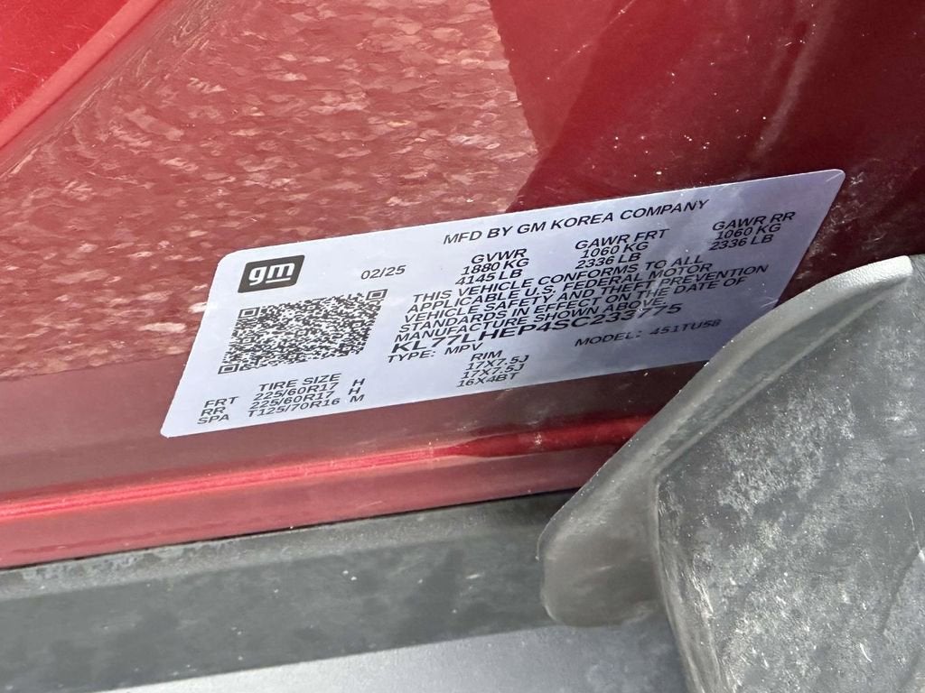 2025 Chevrolet Trax LT