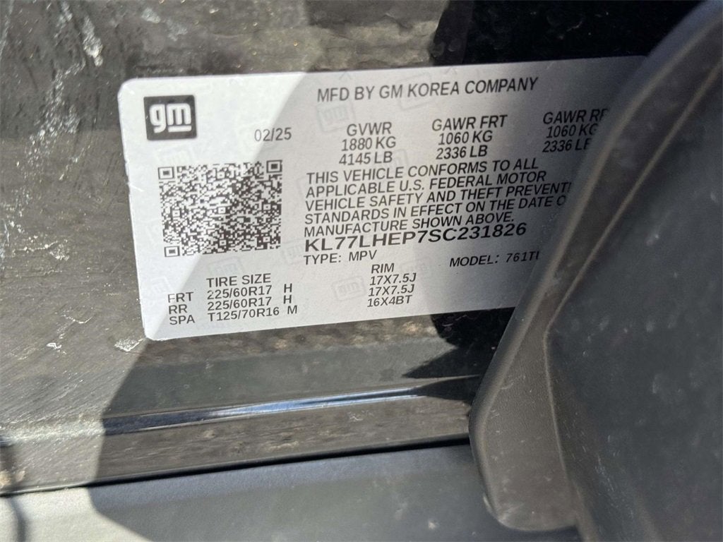 2025 Chevrolet Trax LT