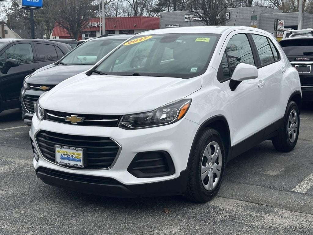 Used 2017 Chevrolet Trax LS with VIN KL7CJKSB1HB225982 for sale in Saint James, NY