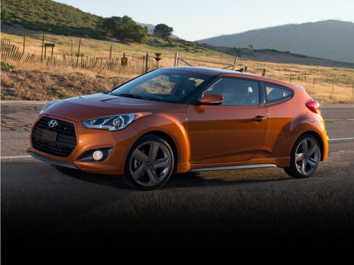2013 Hyundai Veloster Turbo w/Blue Int