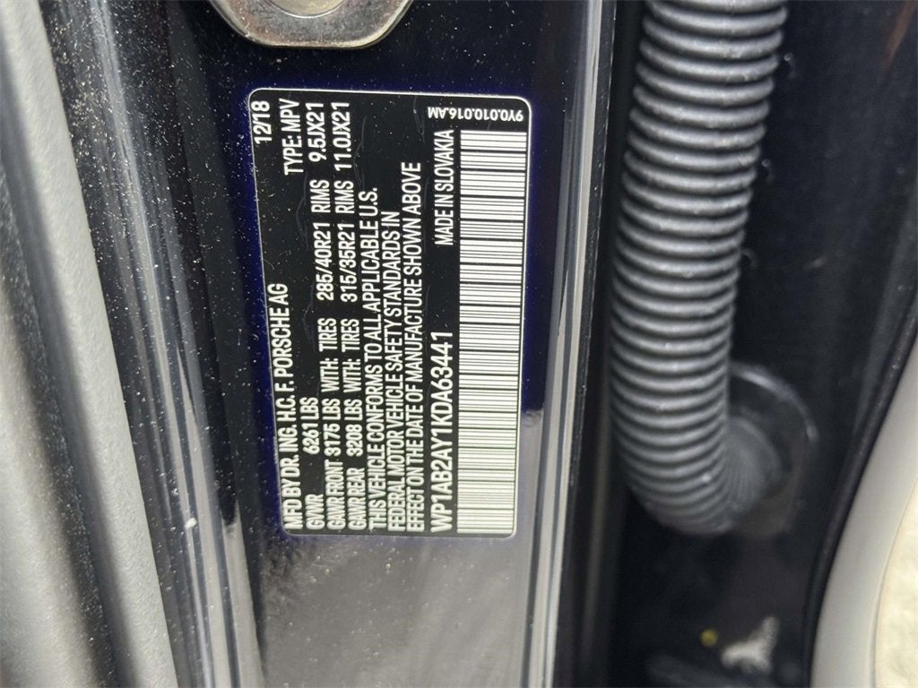 2019 Porsche Cayenne S