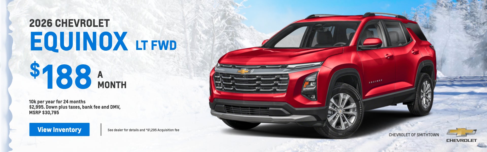2026 Chevrolet Equinox Lease Special