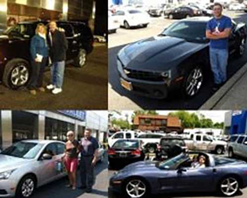 Satisfied buyers at Chevrolet of Smithtown